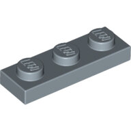 LEGO Sand Blue Plate 1 x 3 3623 - 6142245