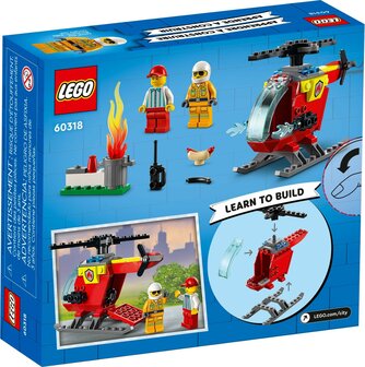 LEGO City Brandweerhelikopter - 60318