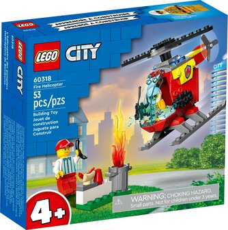 LEGO City Brandweerhelikopter - 60318