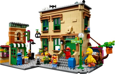 LEGO Huren Ideas 123 Sesame Street - 21324
