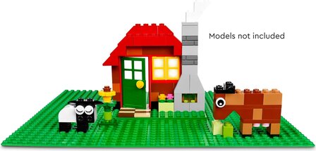 LEGO Classic Groene bouwplaat (Bright Green) - 11023