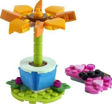 LEGO Friends Tuinbloem en Vlinder - 30417