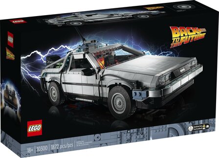 LEGO Huren ICONS Back to the Future tijdmachine - 10300