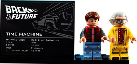 LEGO Huren ICONS Back to the Future tijdmachine - 10300