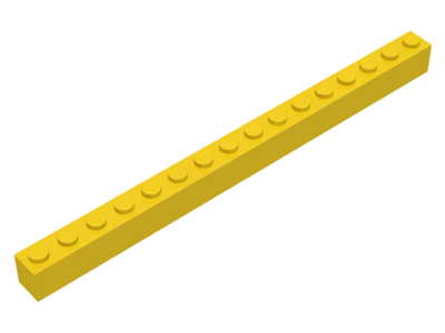LEGO Yellow Brick 1 x 16 2465 - 246524