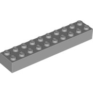 LEGO Light Bluish Gray Brick 2 x 10 3006 - 4617862
