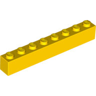 LEGO Yellow Brick 1 x 8 3008 - 300824