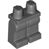 LEGO Dark Bluish Gray Hips and Legs 970c00 - 4222693