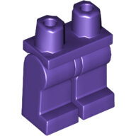 LEGO Dark Purple Hips and Legs 970c00 - 4586410