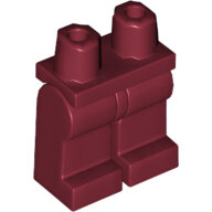 LEGO Dark Red Hips and Legs 970c00 - 4541496