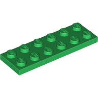 LEGO Green Plate 2 x 6 3795 - 379528