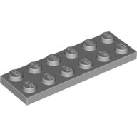 LEGO Light Bluish Gray Plate 2 x 6 3795 - 4211452
