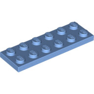 LEGO Medium Blue Plate 2 x 6 3795 - 6101858