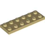 LEGO Tan Plate 2 x 6 3795 - 4113993