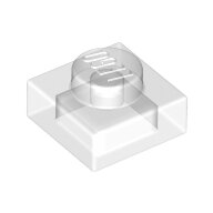 LEGO Trans-Clear Plate 1 x 1 3024 - 6252041