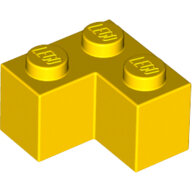 LEGO Yellow Brick 2 x 2 Corner 2357 - 235724