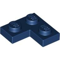 LEGO Dark Blue Plate 2 x 2 Corner 2420 - 4528482
