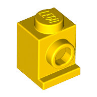 LEGO Yellow Brick, Modified 1 x 1 with Headlight 4070 - 407024