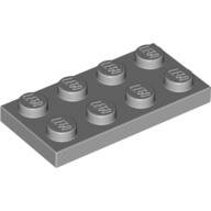 LEGO Light Bluish Gray Plate 2 x 4 3020 - 4211395