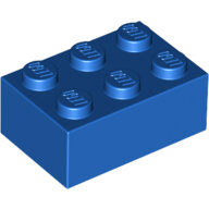 LEGO Blue Brick 2 x 3 3002 - 300223