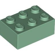 LEGO Sand Green Brick 2 x 3 3002 - 4153757