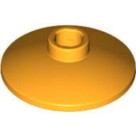 LEGO Bright Light Orange Dish 2 x 2 Inverted (Radar) 4740 - 6133925