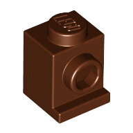 LEGO Reddish Brown Brick, Modified 1 x 1 with Headlight 4070 - 4225469