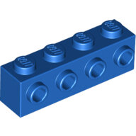 LEGO Blue Brick, Modified 1 x 4 with 4 Studs on 1 Side 30414 - 4212411