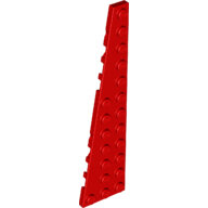 LEGO Red Wedge, Plate 12 x 3 Left 47397 - 6054536