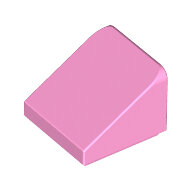 LEGO Bright Pink Slope 30 1 x 1 x 2/3 54200 - 4599538