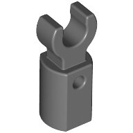 LEGO Dark Bluish Gray Bar Holder with Clip 11090 - 6015890