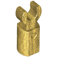 LEGO Pearl Gold Bar Holder with Clip 11090 - 6078364