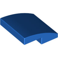 LEGO Blue Slope, Curved 2 x 2 15068 - 6116786