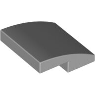 LEGO Light Bluish Gray Slope, Curved 2 x 2 15068 - 6102357