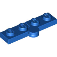 LEGO Blue Hinge Plate 1 x 4 Swivel Base with Same Color Hinge Plate 1 x 4 Swivel Top (2429 / 2430) 2429c01 - 6102759