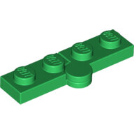 LEGO Green Hinge Plate 1 x 4 Swivel Base with Same Color Hinge Plate 1 x 4 Swivel Top (2429 / 2430) 2429c01 - 6102767