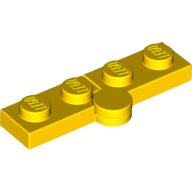 LEGO Yellow Hinge Plate 1 x 4 Swivel Base with Same Color Hinge Plate 1 x 4 Swivel Top (2429 / 2430) 2429c01 - 6102768