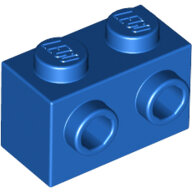 LEGO Blue Brick, Modified 1 x 2 with Studs on 1 Side 11211 - 6189191