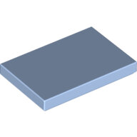 LEGO Bright Light Blue Tile 2 x 3 26603 - 6177324