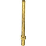 LEGO Pearl Gold Bar 6L with Stop Ring 63965 - 6170470