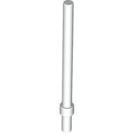 LEGO White Bar 6L with Stop Ring 63965 - 6081986