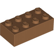 LEGO Medium Nougat Brick 2 x 4 3001 - 6135191
