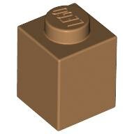LEGO Medium Nougat Brick 1 x 1 3005 - 4569624