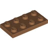 LEGO Medium Nougat Plate 2 x 4 3020 - 6093494