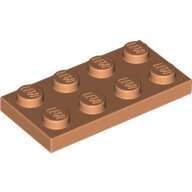 LEGO Nougat Plate 2 x 4 3020 - 6172534