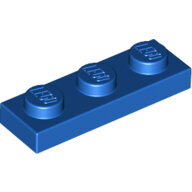 LEGO Blue Plate 1 x 3 3623 - 362323
