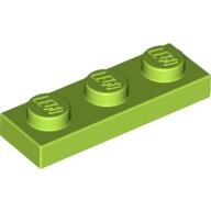 LEGO Lime Plate 1 x 3 3623 - 4210210