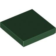 LEGO Dark Green Tile 2 x 2 with Groove 3068b - 4528778