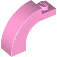 LEGO Bright Pink Brick, Arch 1 x 3 x 2 Curved Top 6005 - 6250587
