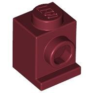 LEGO Dark Red Brick, Modified 1 x 1 with Headlight 4070 - 4539092